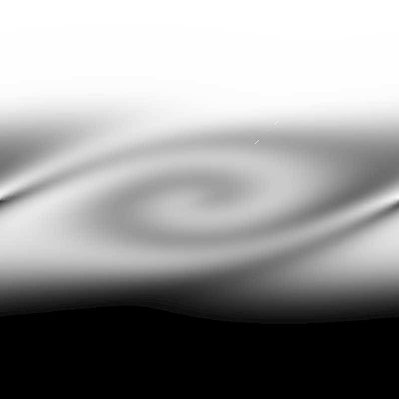 COMPRESSIBLE FLUID WITH INTERFACES 32 5.2 A Kelvin-Helmholtz instability in dimension 2 The Kelvin-Helmholtz instability is a shear layer hydrodynamic instability. (y).5 c = c 2 = ρ = p = u =.