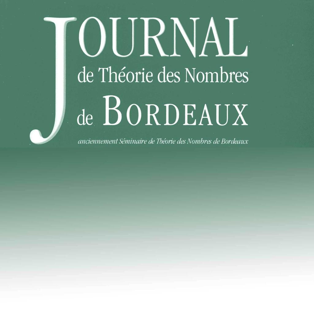 Henri COHEN, Francisco DIAZ Y DIAZ et Michel OLIVIER Counting discriminants of number fields Tome 18, n o 3 006), p. 573-593. <http://jtnb.cedram.org/item?