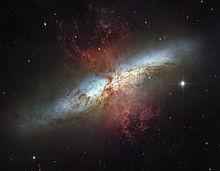 Galaxies in Collision In this close encounter between two spiral