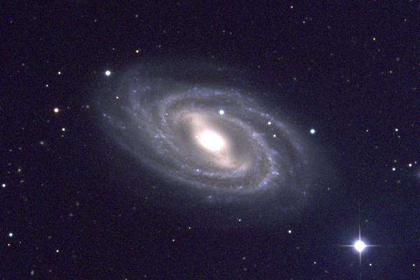 Barred Spiral Galaxies The spiral galaxies M 91 (left) and M 109 (right) have