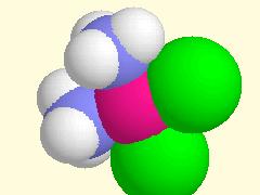 Square Planar Tetrahedral cisplatin - cis-pt(nh 3 ) 2 Cl 2 The chemistry of molecules centred around a