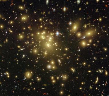 Galaxy Superclusters (Page 366) Superclusters are gigantic clusters of 4 to 25 clusters of galaxies that are hundreds of millions of light-years in size.