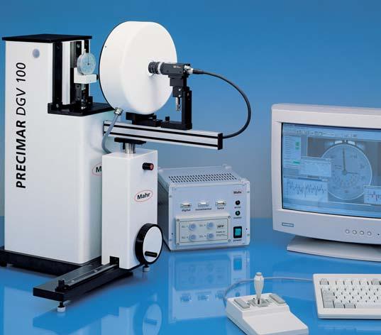 - 15-12 Precimar DGV 100 Fully automated dial indicator testing machine The test procedure for automated indicator detection using a matrix camera and intelligent image processing software simulates