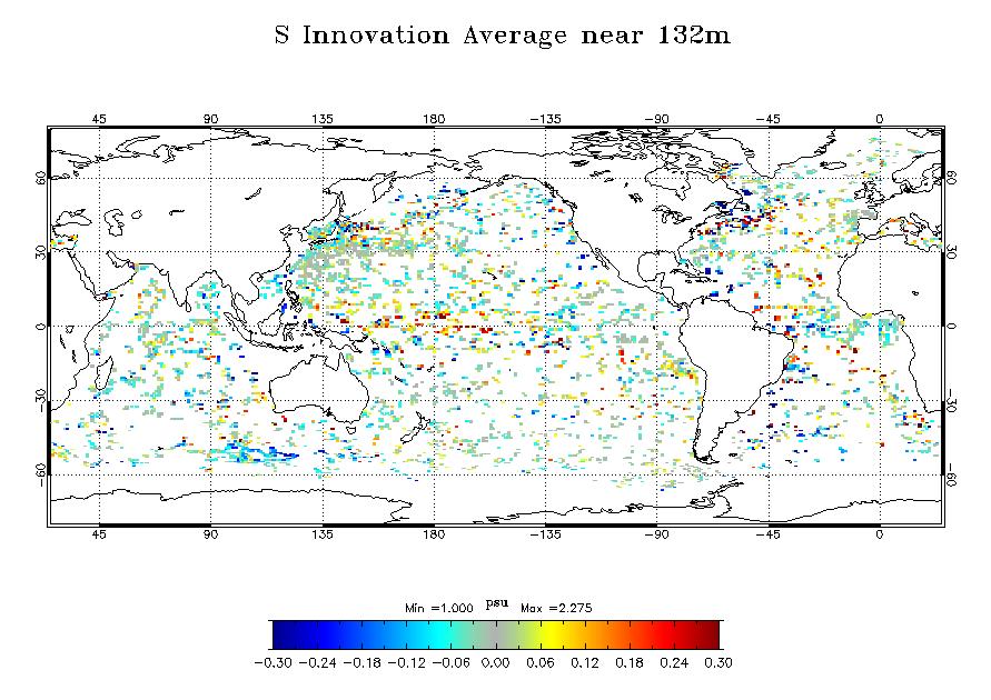 Mercator Data Assimilation System : Temperature and salinity bias correction using Argo Due to Argo network good spatial coverage, it is possible to perform bias correction for Temperature and