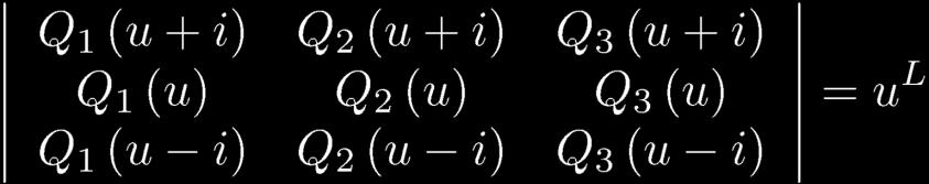 same T) Equivalent description: Easy to generalize SU(3): Can