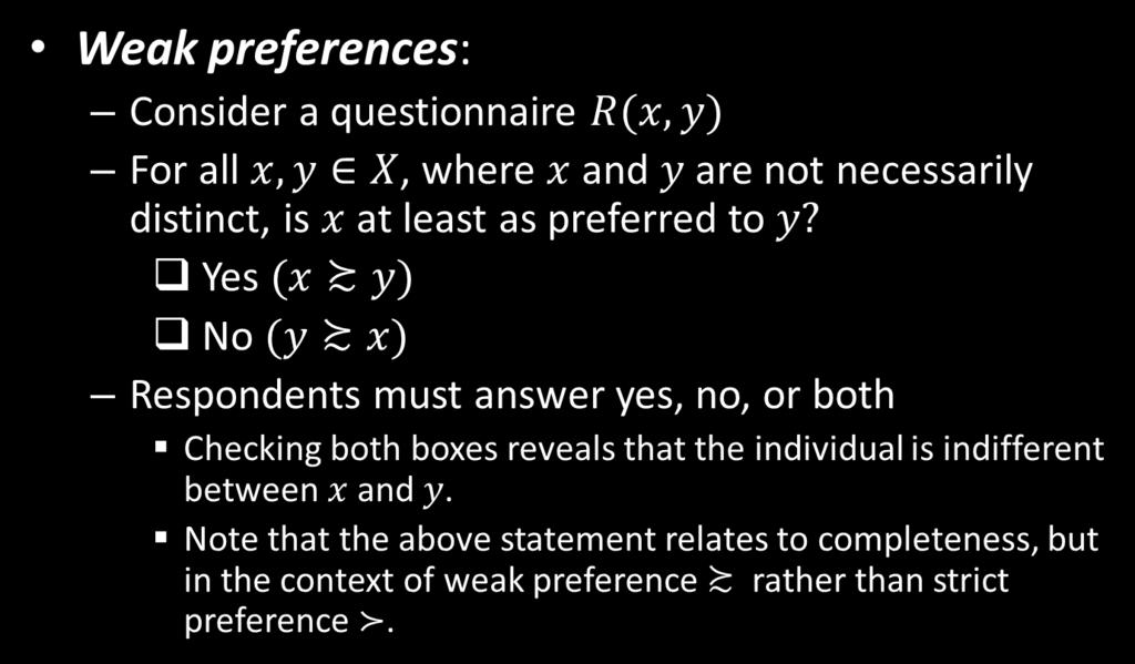 Preference-Based Approach