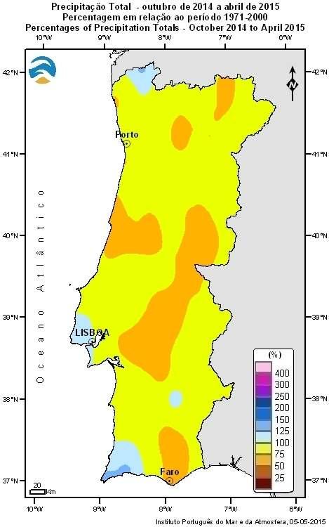 Drought Monitoring in Mainland Portugal 1.