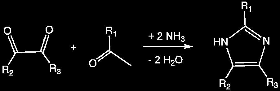 Synthesis Example: Imidazolium 1) Synthesis of aromatic system Glyoxal Formaldehyde Imidazole 2)