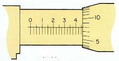 Example 1 Add the readings from the sleeve and the thimble: 4 large graduations: 4 X 0.100 = 0.