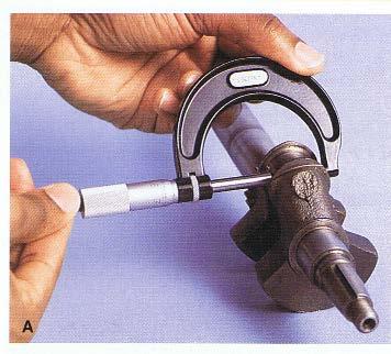 Using the Micrometer The proper way to hold a micrometer: The work is