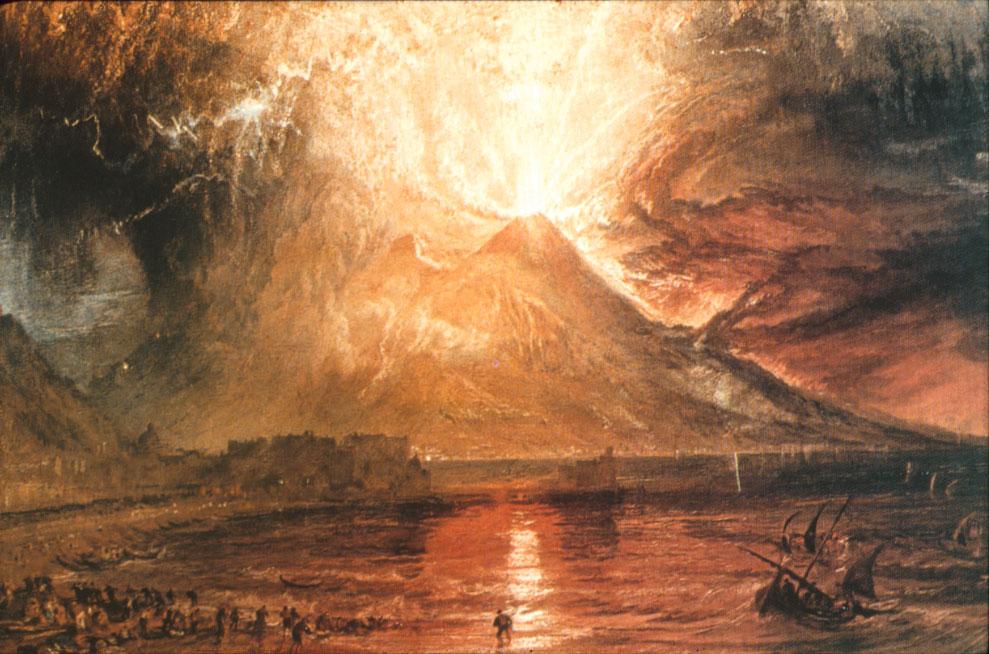Three classical eruptions (and different human