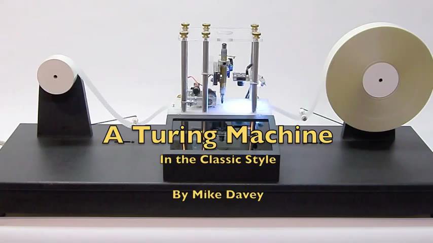 Turing Computation /0/ TM Example: Addition (6) A Physical Turing Machine b b b b b,r b,r b,r halts!,r See http://aturingmachine.