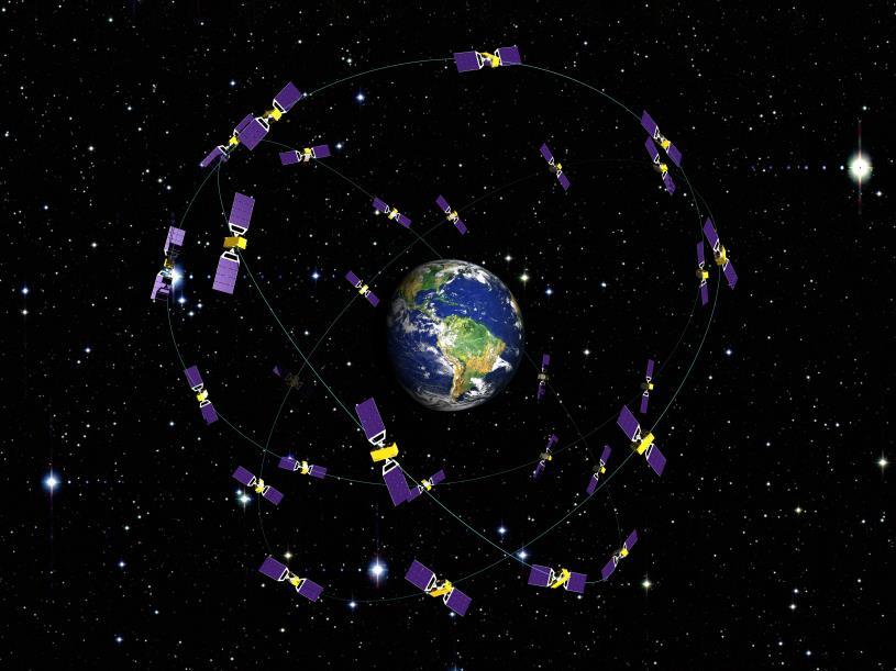 NS: Global Positioning System 24 Satellites orbiting the Earth (and
