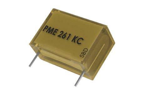 General Purpose, Pulse and DC Transient Suppression PME261 Metallized Impregnated Paper, 10.2 25.