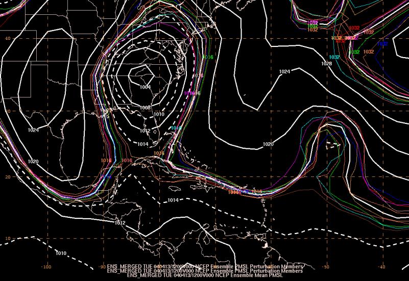 Ensembles and Consensus An ensemble is a collection of forecasts all valid at the same forecast time.