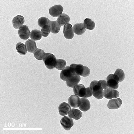 Figure S1. TEM image of as-prepared Au nanoparticles.