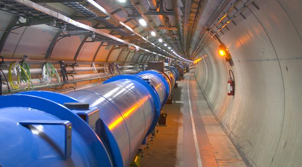 Large Hadron Collider World s Most Powerful Microscope Two beams of protons are accelerated at high energies (currently at 4+4GeV --