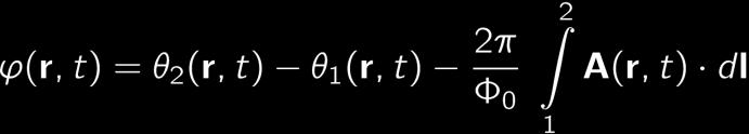 continuous (J s (1) = J s (2)): E = φ A t 2.