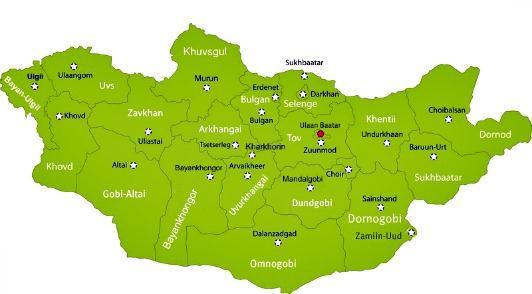 MAUC has 33 member cities of 21 provinces of Mongolia. The city Ulaanbaatar is the biggest city of Mongolia.