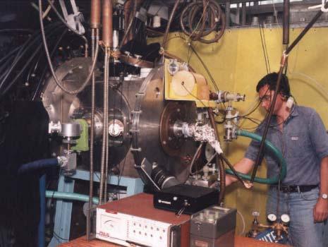 S50 Fig. 16. General view of the MAJA-PF facility and some diagnostic equipment used for studies of the corpuscular emission and the polarization of X-rays.
