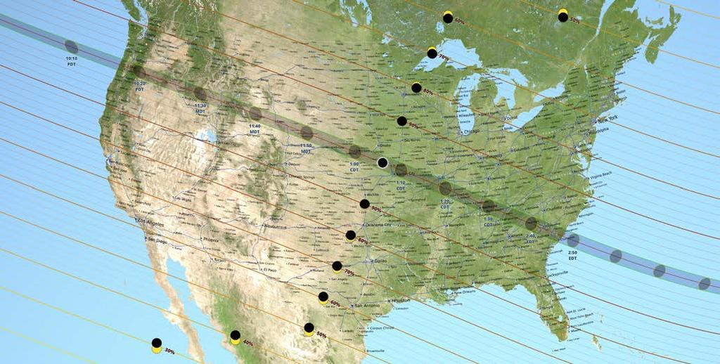 EVERYONE IN NORTH AMERICA WILL BE ABLE TO EXPERIENCE THIS ECLIPSE.