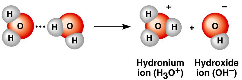 Introduction Occasionally, a hydrogen atom shared by two water molecules shifts from one molecule to the other.