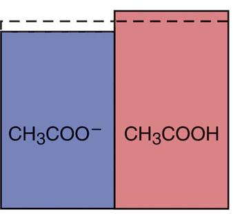 A buffer is a an aqueous solution formed from a weak conjugate acid-base pair that resists ph change