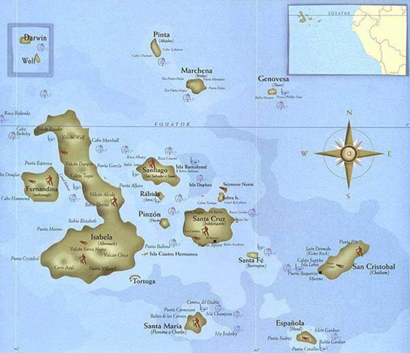 of crust Older islands