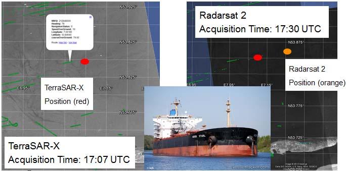 Near Real Time Ship Detection with Earth