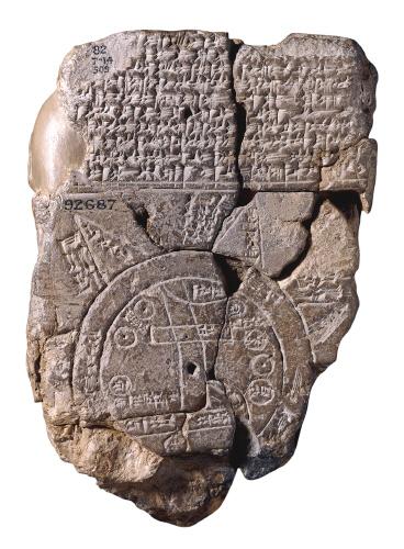 Babylonian map of the world,