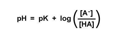 Henderson Hasselbalch equation Task: Assume you are taking the PCAT or MCAT- use the H-H equation to quickly answer the previous lactic
