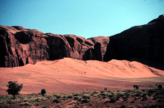 Older sedimentary rocks Younger dune sands Dune sands