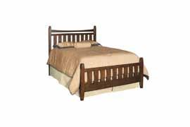 H 60 in Headboard Post: H 60 in 31-136F Slat Bed Footboard 6/0 & 6/6 Footboard: L 80-3/4. D 2-3/4. H 29 in Footboard Post: H 29 in 6/0 Bed length when set up: 91-1/2 in Use 31-306 bolt on rails.