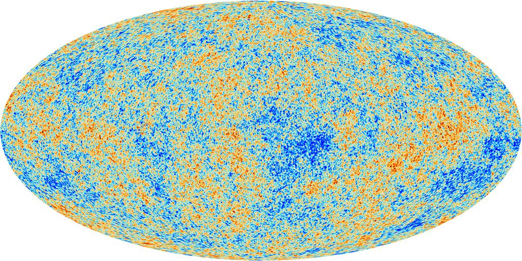 Cosmic Microwave background. It s easy to see that the early Universe, was denser and hoker that it is today. The high density coupled photons to maker.