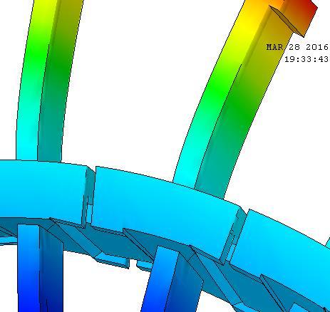 63 1 MODAL ANALYSIS OF THE BLADED DISK WITH GLUED UNDERPLATFORM DAMPERS 1.