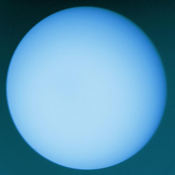Properties of Uranus Note: bluish color is due to methane Composition: 84% hydrogen, 14% helium, 2%