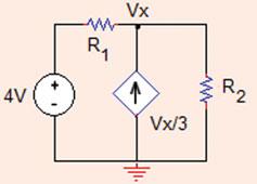 Application of source transformation to voltage sources results in with the following circuit equation: 3 4 þ 5