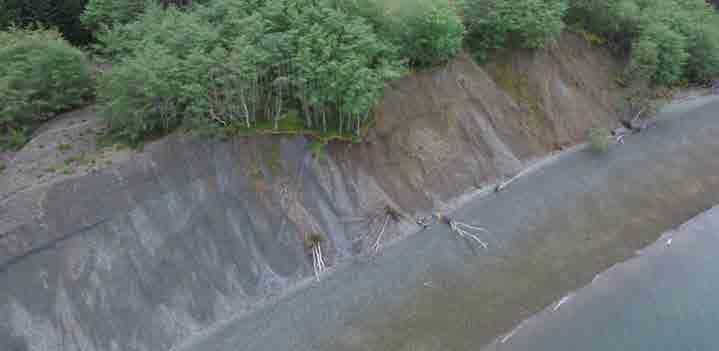 Tsunami Vicinity of tailings pile to open