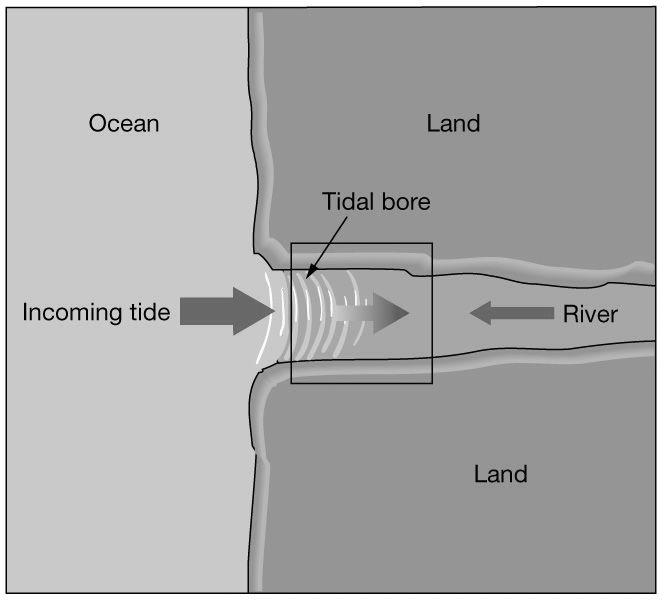 Tidal Bore Occur on