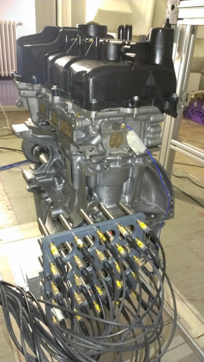 measurements 23 23 A car engine