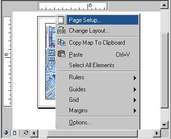 You can use the tools on the Layout toolbar to change the size and position of the virtual page on your screen or to zoom