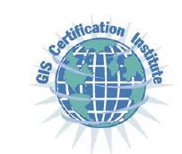 ACKNOWLEDGEMENT The SSSI is in partnership with the GIS Certification Institute (GISCI) and uses their intellectual property and materials in the production of the GISP-AP certification process and