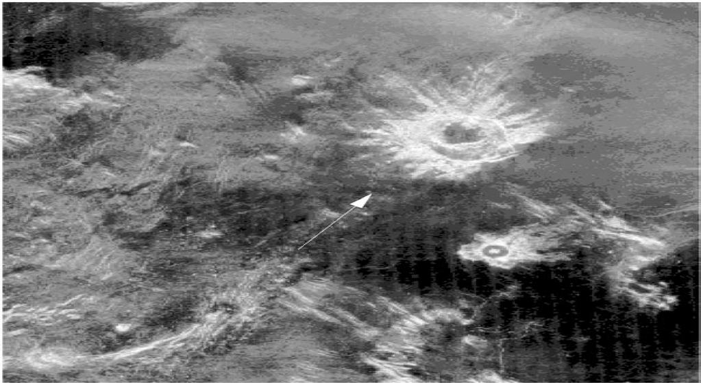 Craters formed by oblique impact on the Moon and Venus 1571 Fig. 14.