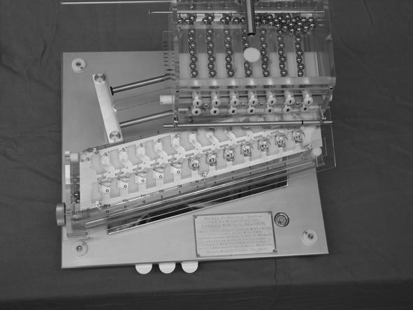 Despite this lack of precision in the source, machines very similar to what Leibniz s might have looked like have been built on at least two occasions.