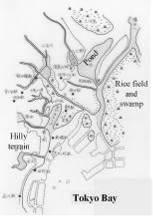 To understand this situation, the original topography around AD 1600 when urbanization of Tokyo started is illustrated in Fig.10.