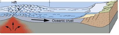oceanic crust born 175
