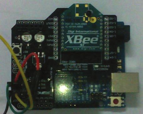 The comparator is connected to Atmega32 microcontroller as the input for the tracking system. Furthermore, four LEDs are also used in the system as the indicator for the movement of the motor.