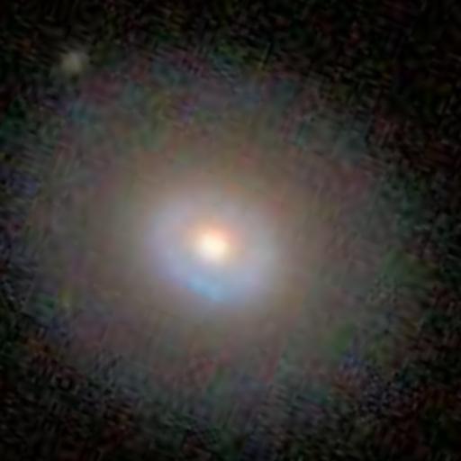 We have identified a large population of E/S0 galaxies with the blue colors
