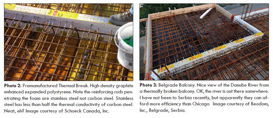 Solution 2: Insulated cantilever Thermal Bridge