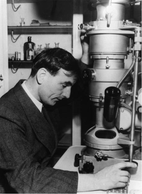 In 1933, Ruska constructed the first electron microscope more powerful than a